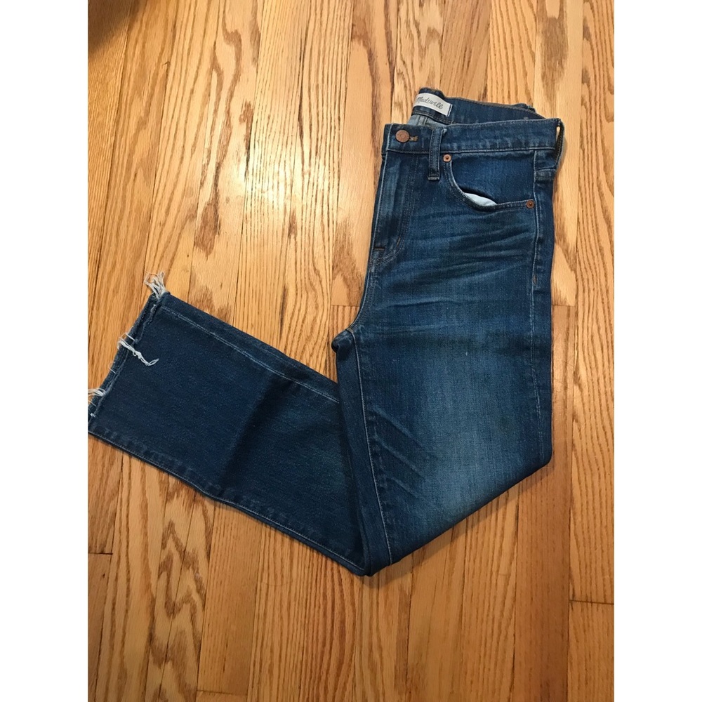 Madewell 10” HR Cali Demi Boot Donovan wash Sz 26